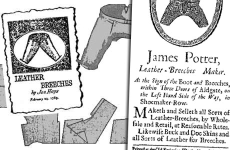 English breeches from 1789