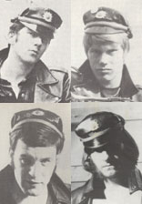 Same hat, four guys