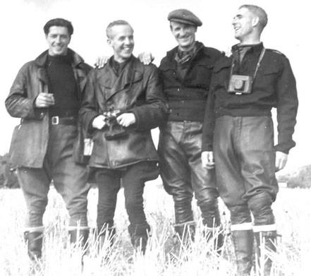 London leather friends in the 1940's, some of whom were police officers
