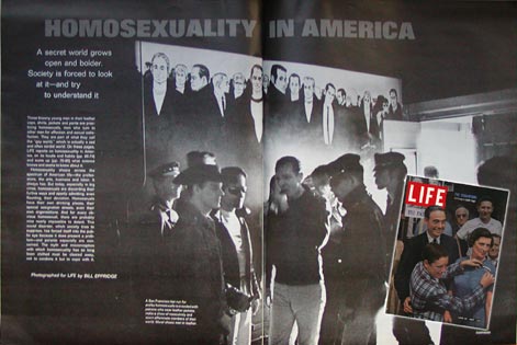 Two page introduction of the article in Life 1964
