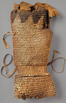 Original leather armour